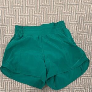 Lululemon Athletica Green Athletic Shorts
